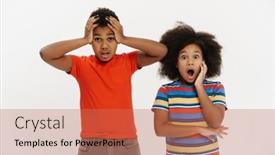  Presentation with black girl - 