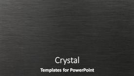  Presentation with brushed metal - Slides having black-brushed-metal-aluminum-plate background and a dark gray colored foreground