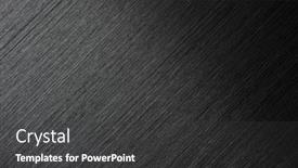  Presentation with brushed metal - Slides with black-brushed-metal-diagonal-grain background and a dark gray colored foreground