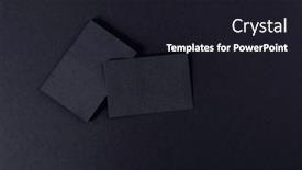  Presentation with black-business - Slide deck consisting of black-business-cards-with-copy background and a wine colored foreground