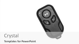  Presentation with car key - PPT layouts consisting of black-car-electronic-key-fob background and a white colored foreground