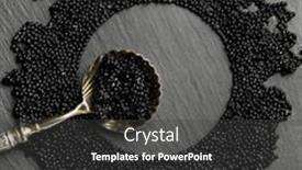  Presentation with high quality - PPT layouts with black-caviar-frame-on-slate and a dark gray colored foreground