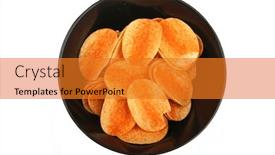  Presentation with black ceramic - Presentation design enhanced with black-ceramic-bowl-filled background and a gold colored foreground