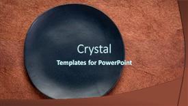  Presentation with black ceramic - Colorful presentation theme enhanced with black-ceramic-plate backdrop and a tawny brown colored foreground