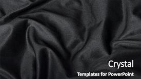  Presentation with curtain - Colorful slide deck enhanced with black cloth background backdrop and a dark gray colored foreground