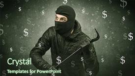  Presentation with clothing wooden clothes hanger object - Beautiful slides featuring black clothes and toll backdrop and a  colored foreground