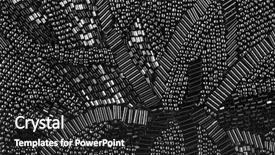  Presentation with black bear - Cool new slide set with black clutch embroidered with beads backdrop and a dark gray colored foreground