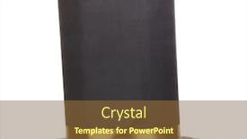  Presentation with cylinder - PPT theme enhanced with sepia winter mountains at evening and sunlight clouds caucasus mountains georgia region gudauri background and a coral colored foreground