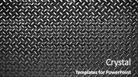  Presentation with diamond plate - Colorful slide set enhanced with black diamond metal background backdrop and a dark gray colored foreground