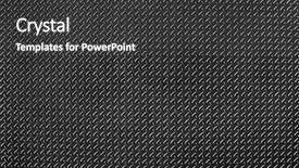  Presentation with diamond plate - Amazing PPT theme having black diamond steel plate backdrop and a dark gray colored foreground