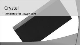  Presentation with light blue dna black - Audience pleasing PPT layouts consisting of black eraser on light background backdrop and a light gray colored foreground