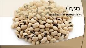  Presentation with peas - Beautiful slides featuring black eyed peas backdrop and a lemonade colored foreground