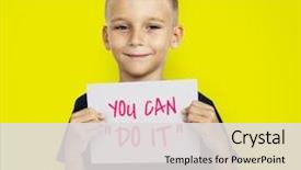  Presentation with pure white - Audience pleasing PPT theme consisting of black family reunion - three years hold kissing mom's backdrop and a light gray colored foreground