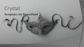  Presentation with black female - Slides with black-female-carnival-mask background and a light gray colored foreground