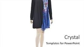  Presentation with black female - Beautiful PPT layouts featuring black female sundress with silk backdrop and a  colored foreground