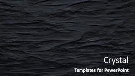  Presentation with charcoal - Slide set consisting of black-fluid-cosmetic-texture-scrub background and a black colored foreground