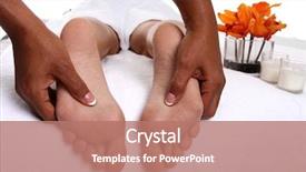  Presentation with salon - Colorful slides enhanced with  backdrop and a  colored foreground