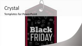  Presentation with friday - Beautiful PPT theme featuring black-friday-advert-against-elegant backdrop and a  colored foreground