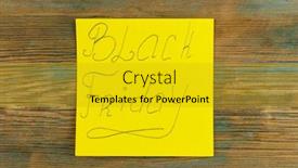  Presentation with friday - Presentation design enhanced with black-friday-handwriting-text-close background and a gold colored foreground