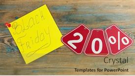  Presentation with friday - Presentation theme with black-friday-handwriting-text-close background and a coral colored foreground