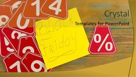  Presentation with friday - Colorful presentation enhanced with black-friday-handwriting-text-close backdrop and a gold colored foreground