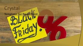  Presentation with friday - Presentation design with black-friday-handwriting-text-close background and a gold colored foreground