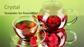  Presentation with black tea - 