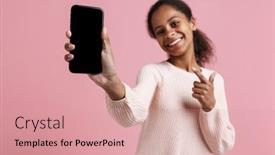  Presentation with pink black - 