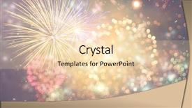  Presentation with abstract gold black - Colorful PPT theme enhanced with black gold posters - fireworks at new year backdrop and a lemonade colored foreground