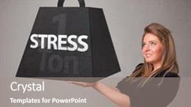  Presentation with weight - Theme having black gram - attractive young woman holding one background and a gray colored foreground