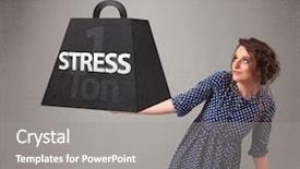  Presentation with hyperloop one - Slide deck consisting of black gram - attractive young woman holding one background and a  colored foreground