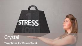  Presentation with holding hands old young - Slides with black gram - attractive young woman holding one background and a  colored foreground