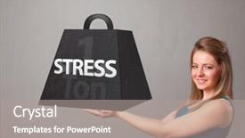  Presentation with young woman diagnosis of sti - Colorful presentation theme enhanced with black gram - attractive young woman holding one backdrop and a  colored foreground