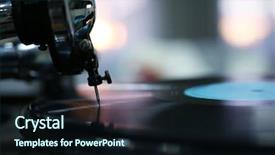  Presentation with gramophone - Theme with black history music - old gramophone closeup background and a  colored foreground