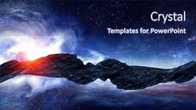  Presentation with cosmos - Beautiful slides featuring black hole nebula - cosmos artistic backdrop backdrop and a navy blue colored foreground