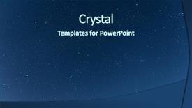  Presentation with starry night - Beautiful theme featuring black hole nebula - starry night backdrop and a  colored foreground