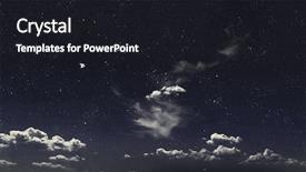  Presentation with night sky constellation - Slide set enhanced with black hole space star - beautiful night sky background and a wine colored foreground