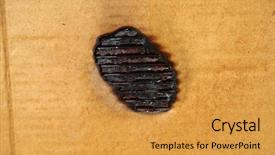  Presentation with black hole - Colorful presentation design enhanced with black holes - cardboard cardboard with a fire backdrop and a gold colored foreground