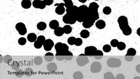  Presentation with black ink - Beautiful presentation theme featuring black ink drops backdrop and a light gray colored foreground