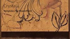  Presentation with black ink - Theme enhanced with black-ink-hand-drawing background and a red colored foreground