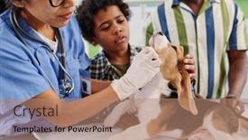  Presentation with black father - Slide deck having black-kid-and-his-father background and a coral colored foreground