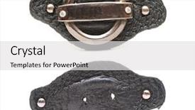  Presentation with labels - Presentation theme having black labels isolated on white background and a light gray colored foreground