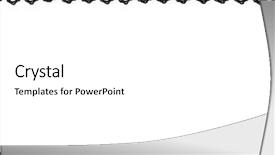  Presentation with black and white trees - Slide deck enhanced with black lace on white background background and a white colored foreground