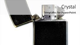  Presentation with light blue dna black - Theme consisting of flighter - black lighter isolated background and a white colored foreground