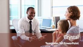  Presentation with mother and child health care - Amazing PPT layouts having black male surgery - pediatrician meeting with mother backdrop and a tawny brown colored foreground