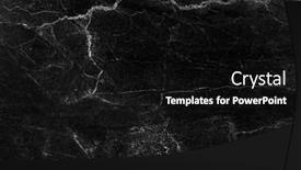  Presentation with marble - Cool new PPT theme with black-marble-texture-high-res backdrop and a black colored foreground