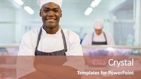  Presentation with afro - Amazing PPT layouts having black marketing - portrait of good looking afro backdrop and a coral colored foreground