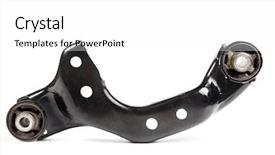  Presentation with car spare parts - Beautiful PPT layouts featuring black metal car spare isolated backdrop and a white colored foreground