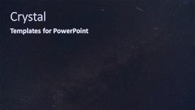  Presentation with black stars - PPT theme featuring black-night-sky-and-stars background and a wine colored foreground