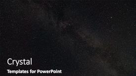  Presentation with black stars - Beautiful PPT layouts featuring black-night-sky-and-stars backdrop and a black colored foreground